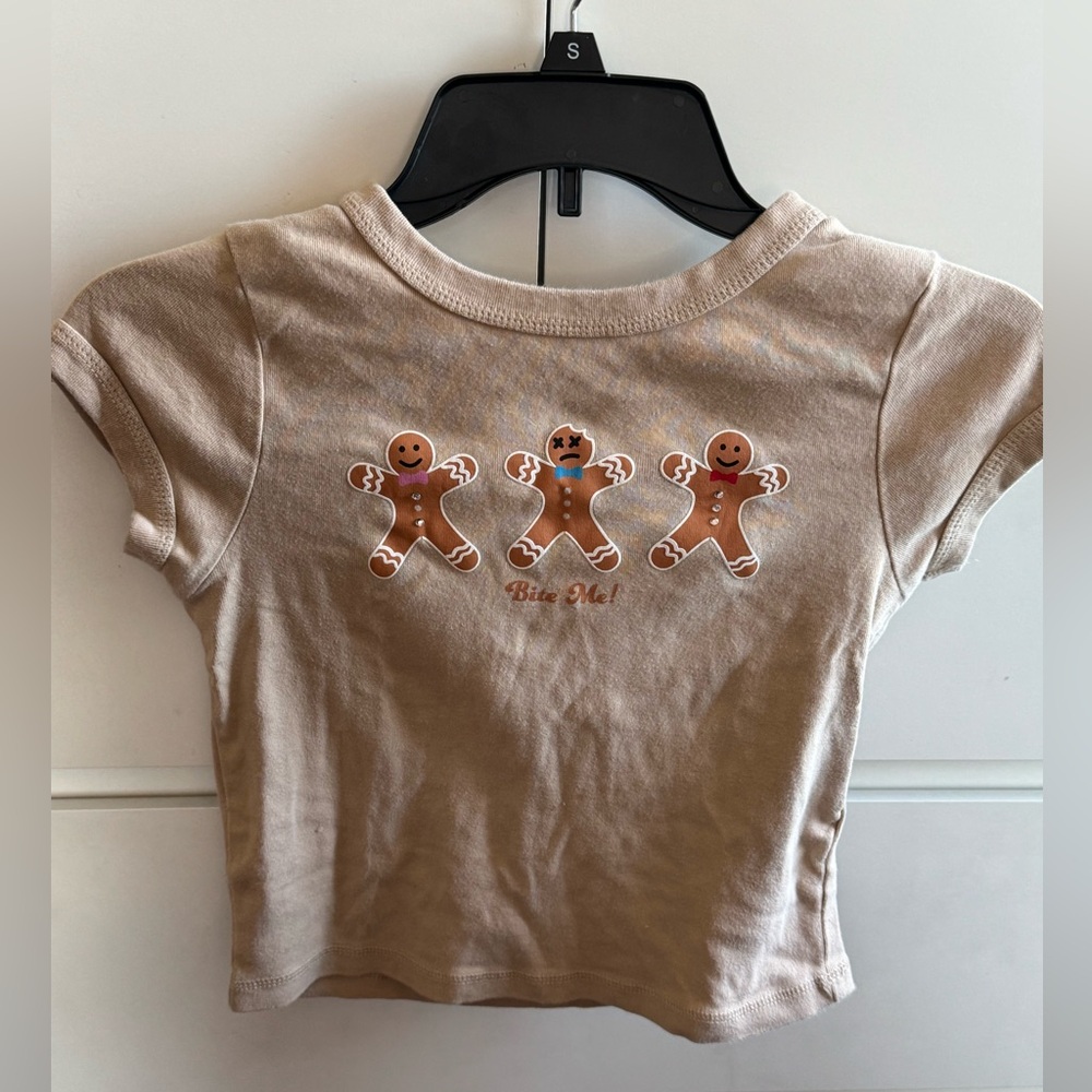 Forever 21 Gingerbread Baby Tee